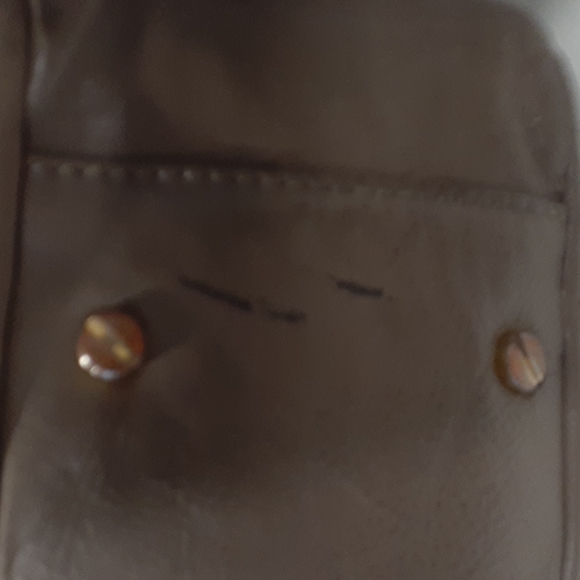 Tory burch woman's olive leather shoulder bag handbag - Picture 8 of 16